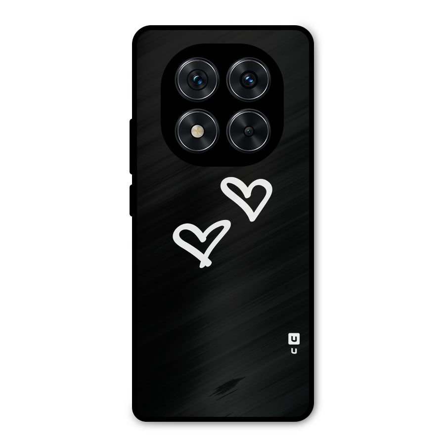 Hearts Love Metal Back Case for Redmi Note 14 Pro 5G