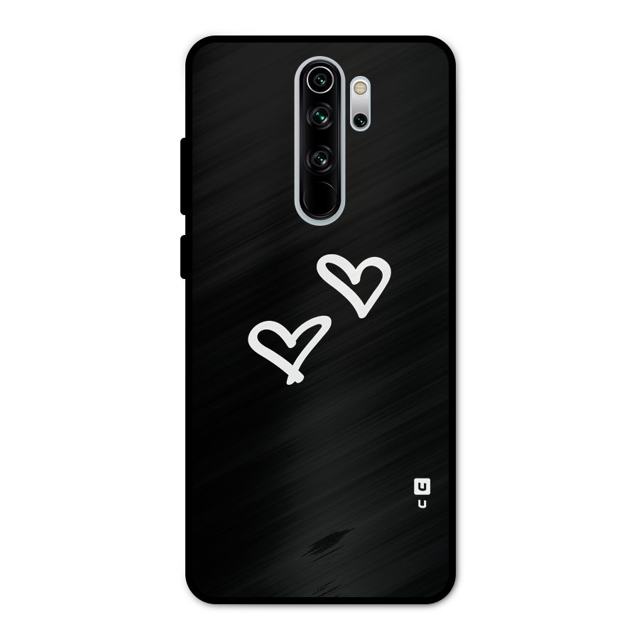 Hearts Love Metal Back Case for Redmi Note 8 Pro