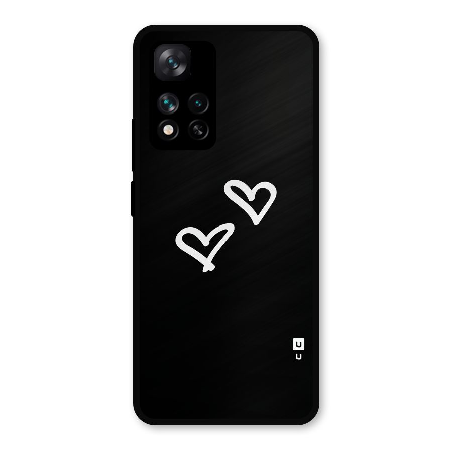Hearts Love Metal Back Case for Xiaomi 11i 5G