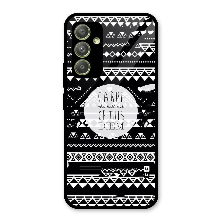 Hell Diem Glass Back Case for Galaxy A54