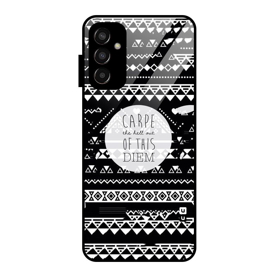Hell Diem Glass Back Case for Galaxy F13