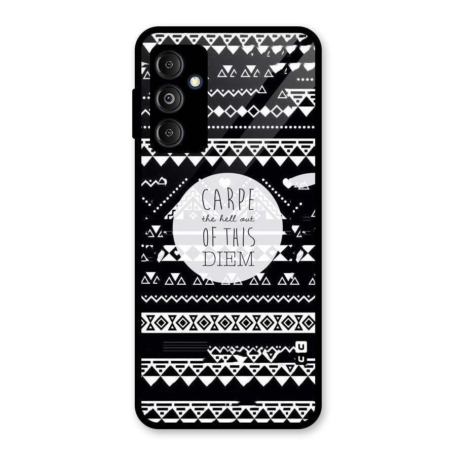 Hell Diem Glass Back Case for Galaxy M14 5G