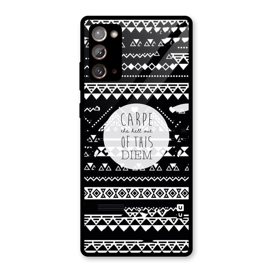 Hell Diem Glass Back Case for Galaxy Note 20