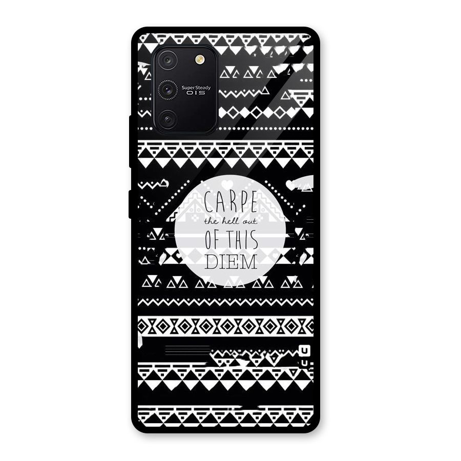 Hell Diem Glass Back Case for Galaxy S10 Lite
