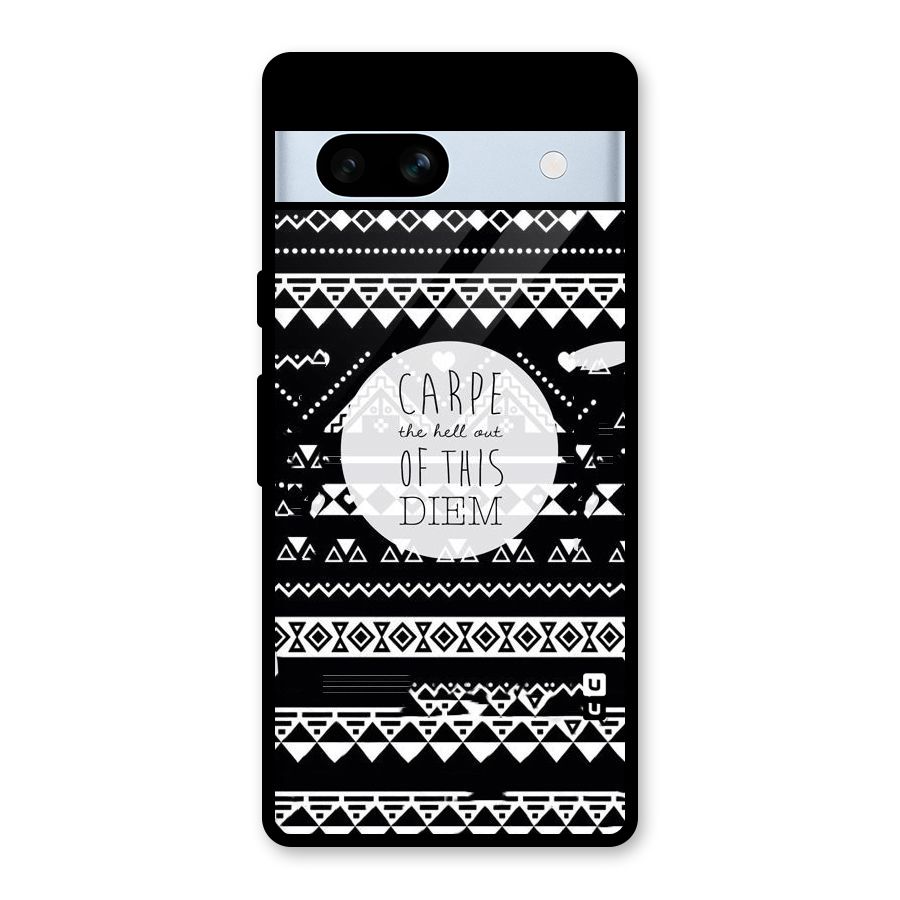 Hell Diem Glass Back Case for Google Pixel 7a