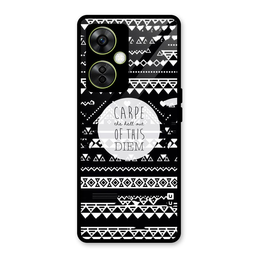 Hell Diem Glass Back Case for OnePlus Nord CE 3 Lite
