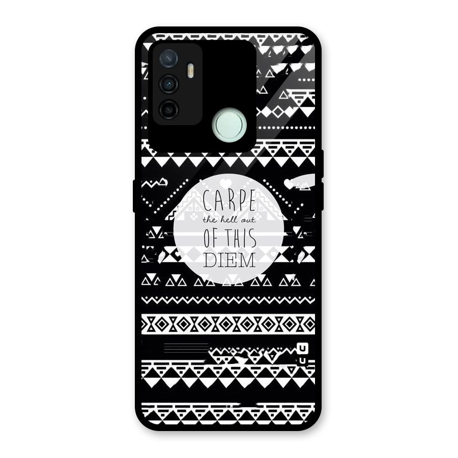 Hell Diem Glass Back Case for Oppo A53