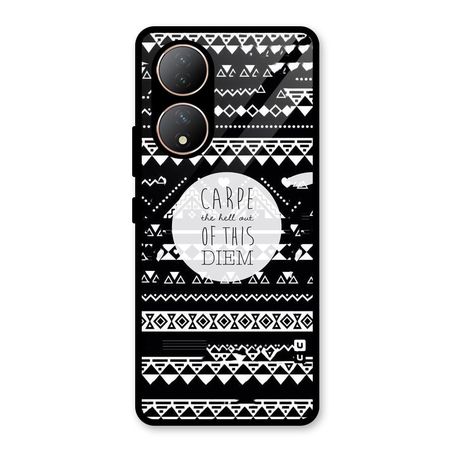 Hell Diem Glass Back Case for Vivo Y100A