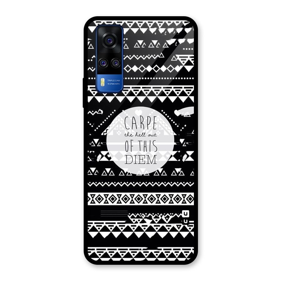 Hell Diem Glass Back Case for Vivo Y31
