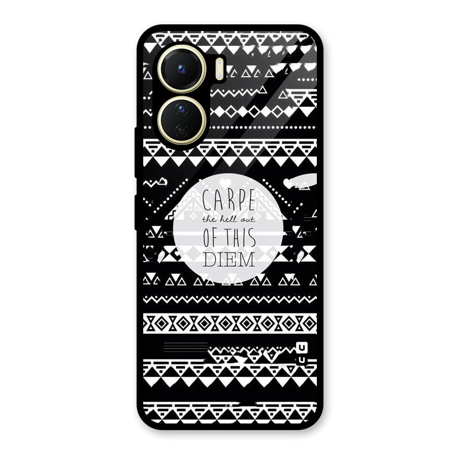 Hell Diem Glass Back Case for Vivo Y56