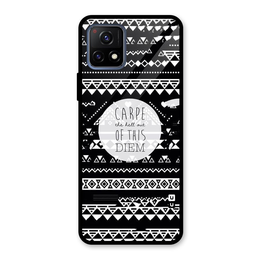 Hell Diem Glass Back Case for Vivo Y72 5G