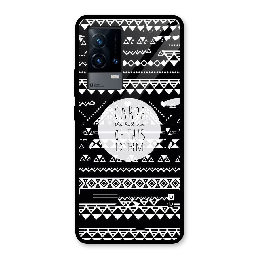 Hell Diem Glass Back Case for iQOO 9 5G