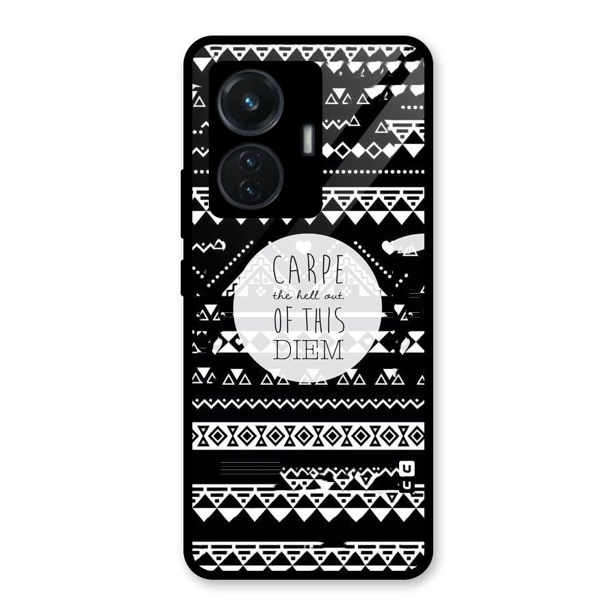 Hell Diem Glass Back Case for iQOO Z6 44W