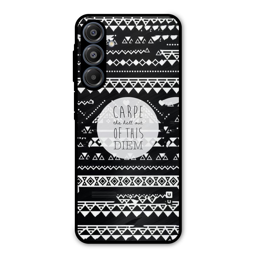 Hell Diem Metal Back Case for Galaxy A16 5G