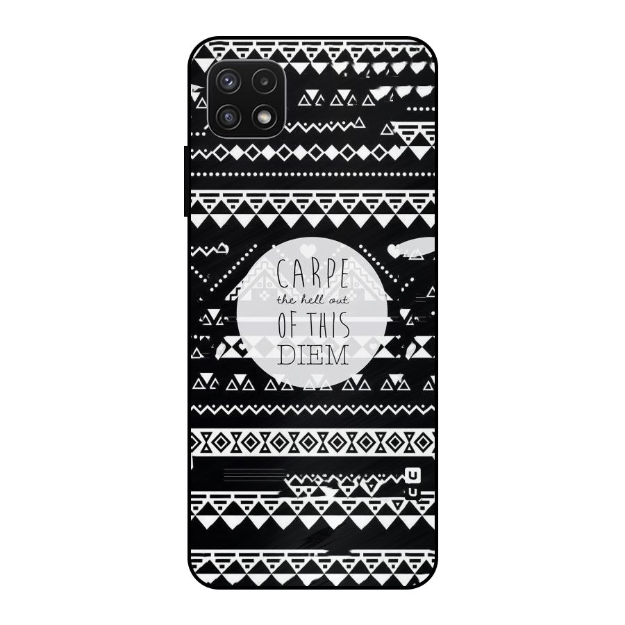 Hell Diem Metal Back Case for Galaxy A22 5G