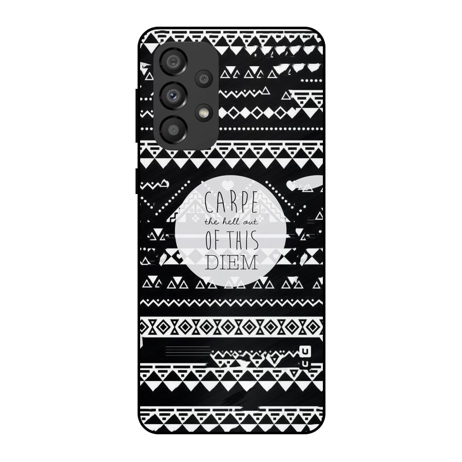 Hell Diem Metal Back Case for Galaxy A33 5G