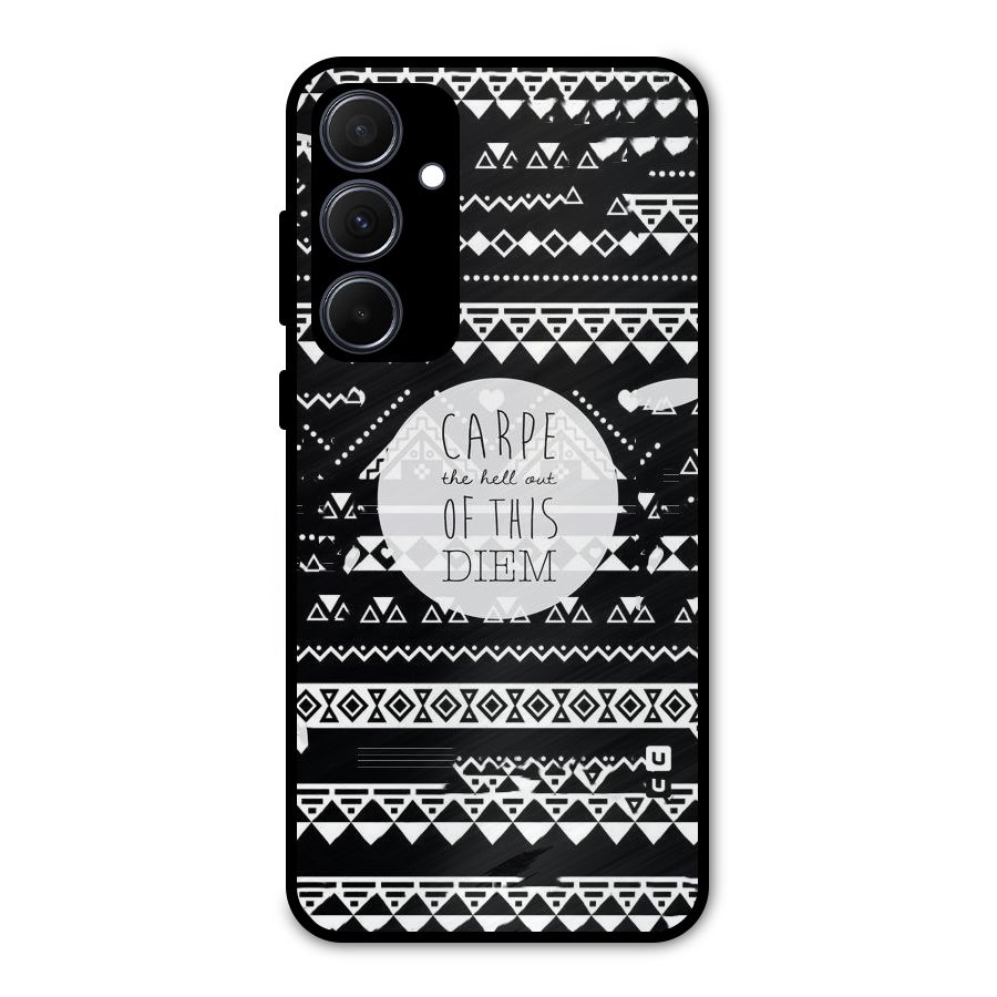 Hell Diem Metal Back Case for Galaxy A35