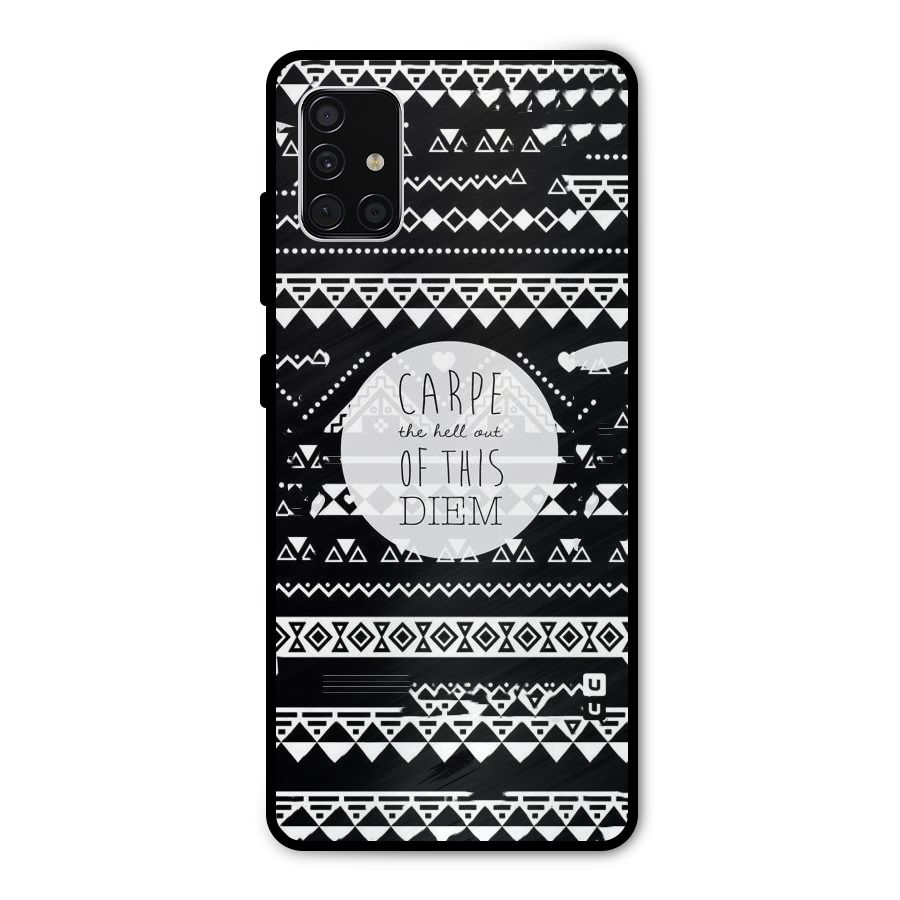 Hell Diem Metal Back Case for Galaxy A51