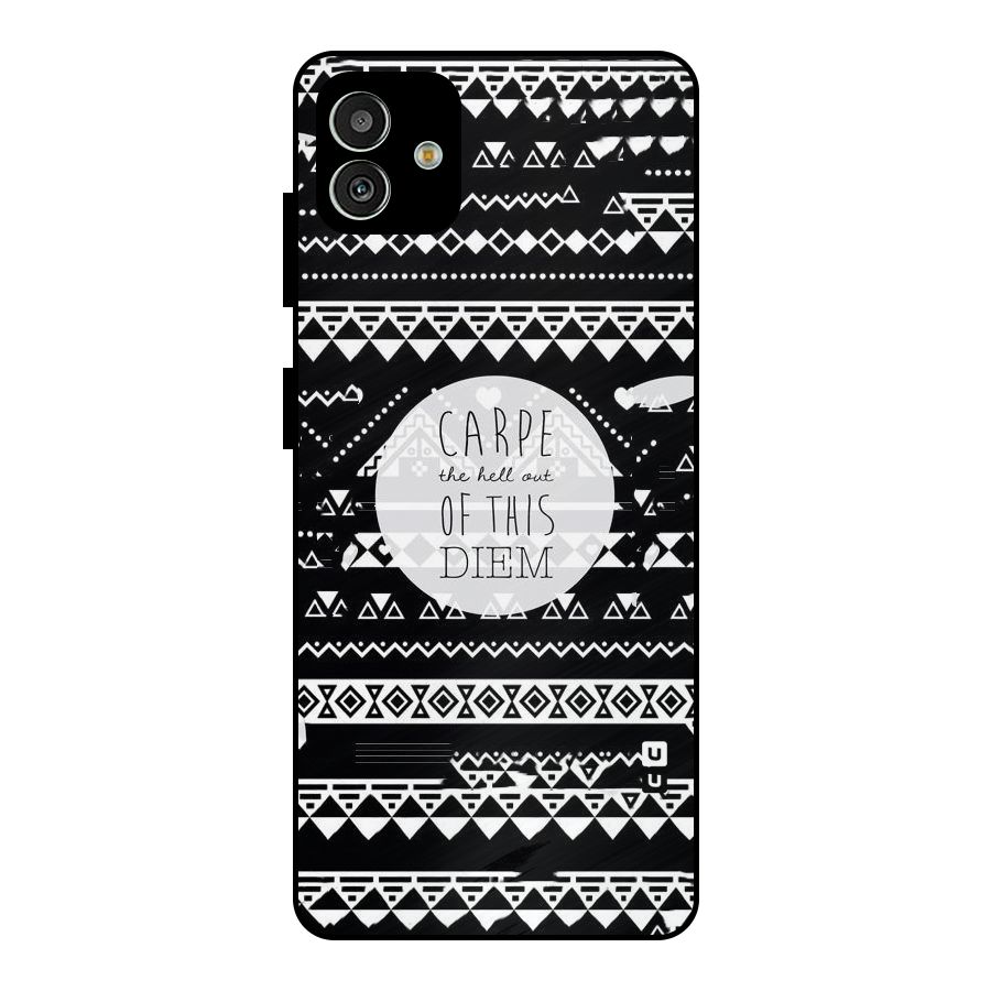Hell Diem Metal Back Case for Galaxy M13 5G