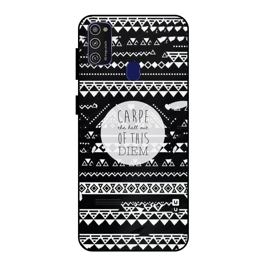 Hell Diem Metal Back Case for Galaxy M21