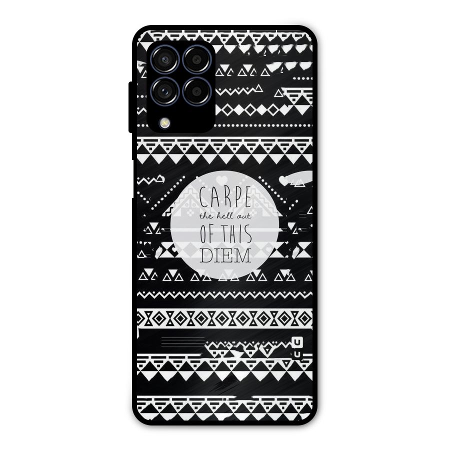 Hell Diem Metal Back Case for Galaxy M53 5G