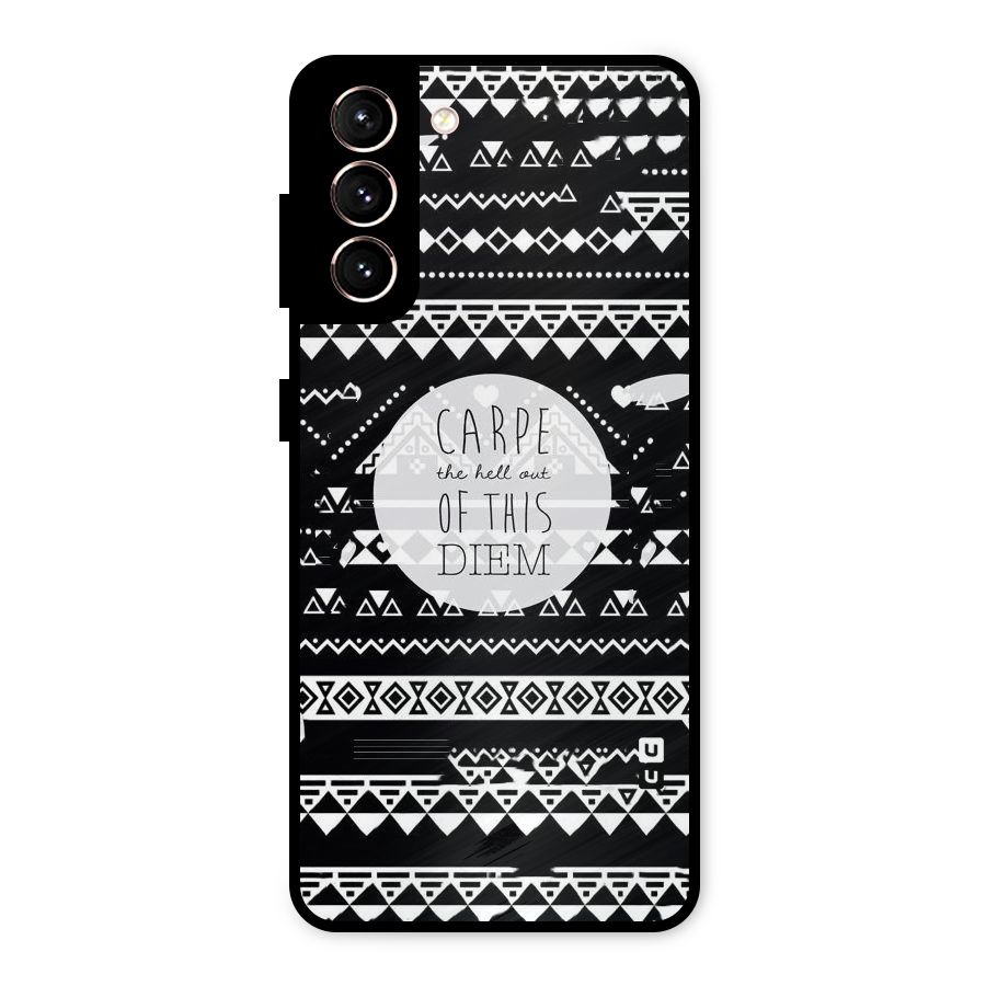 Hell Diem Metal Back Case for Galaxy S21 5G