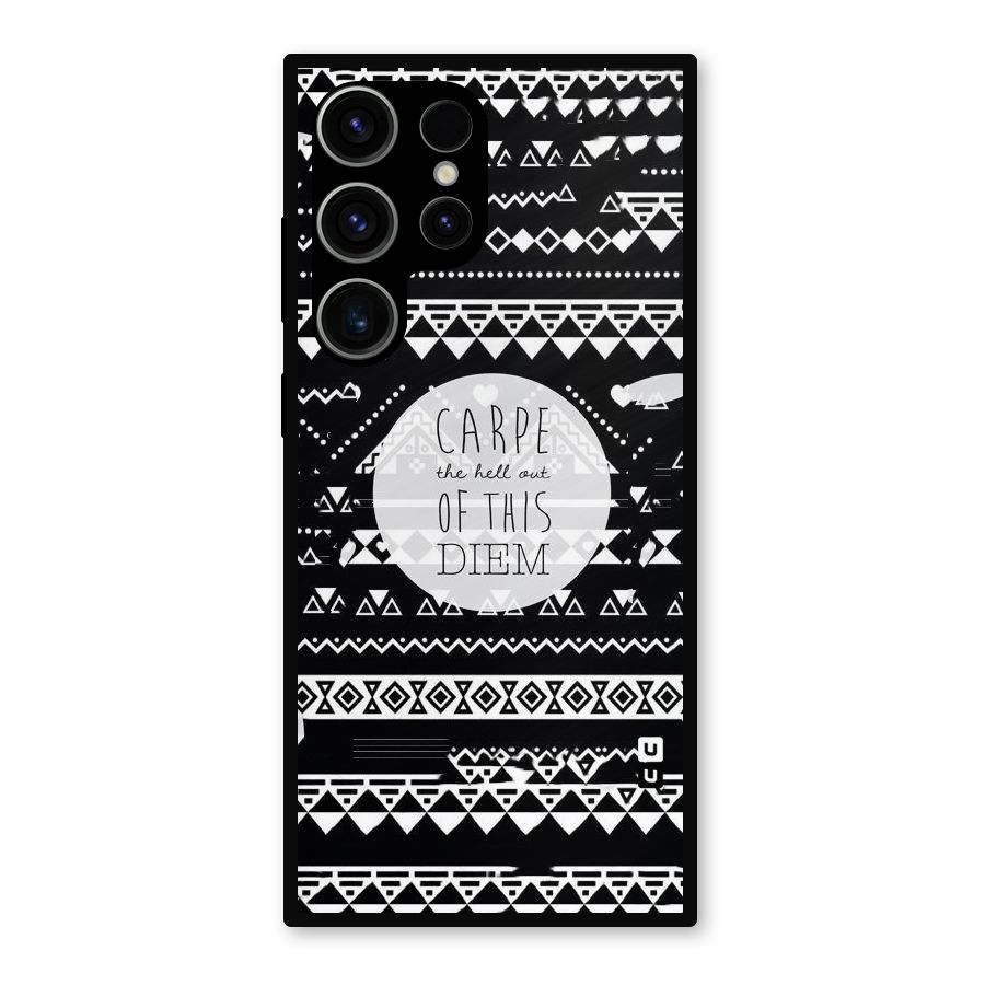 Hell Diem Metal Back Case for Galaxy S23 Ultra
