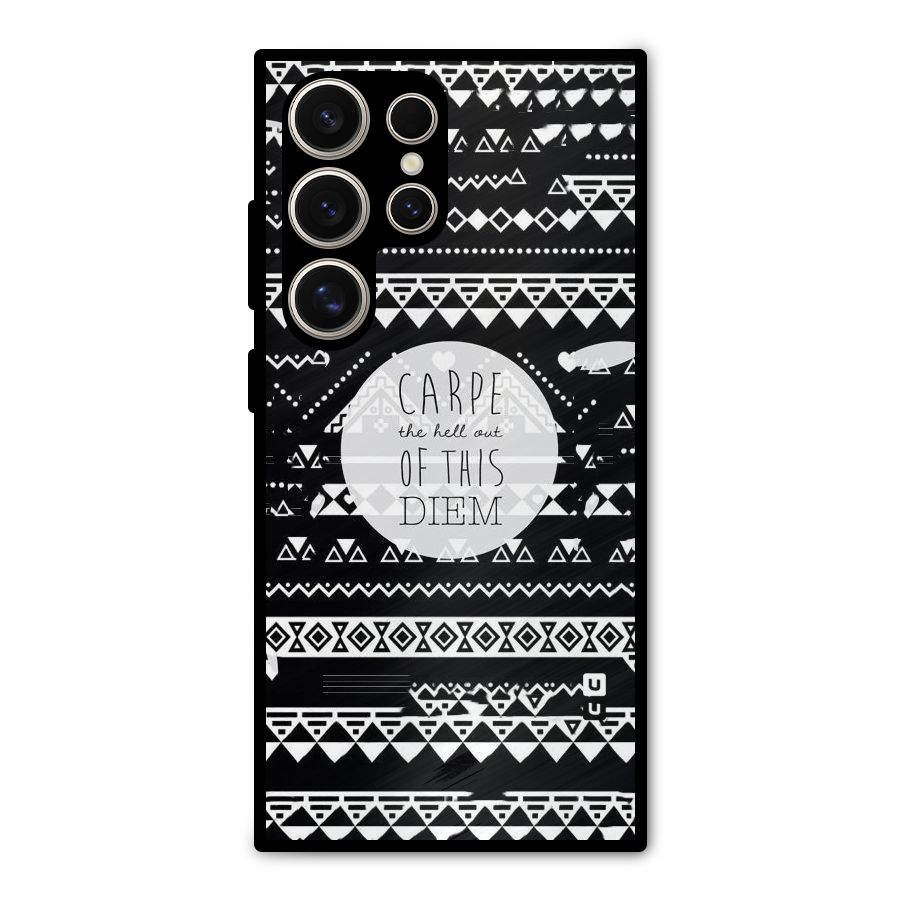 Hell Diem Metal Back Case for Galaxy S24 Ultra