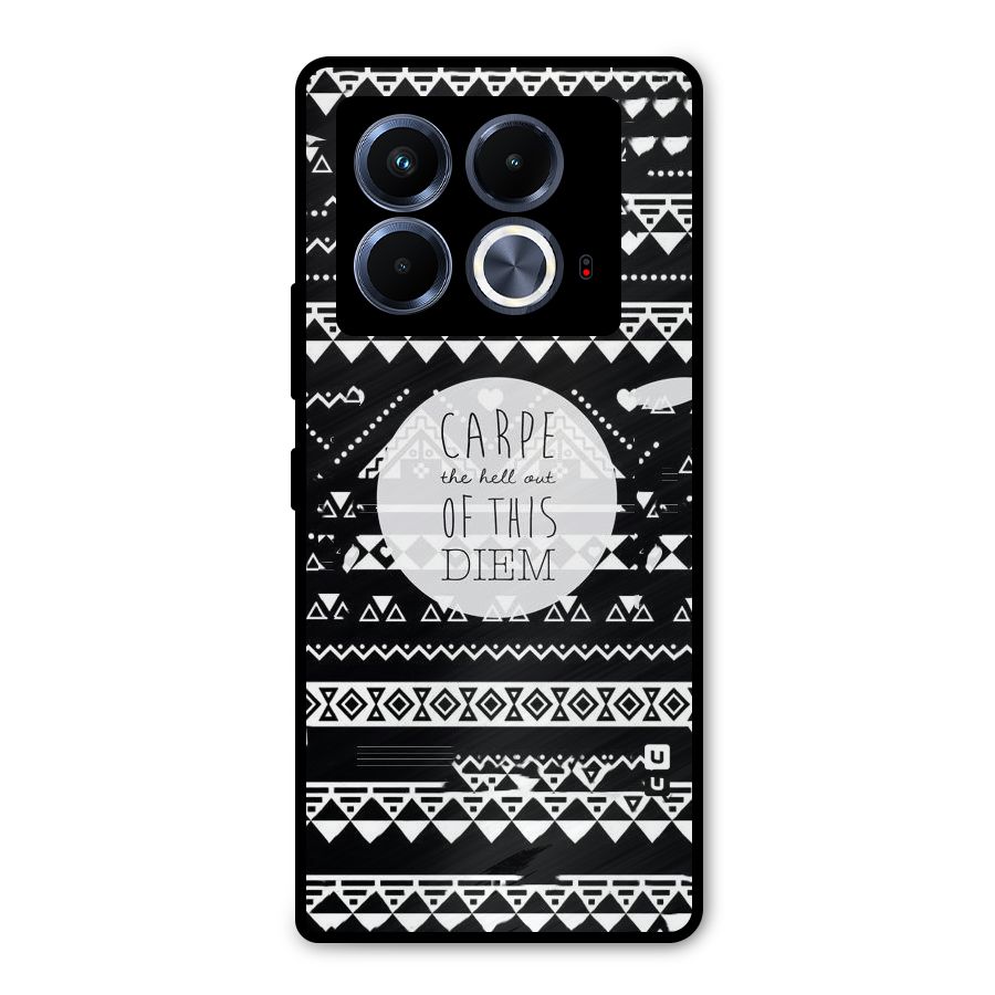 Hell Diem Metal Back Case for Infinix Note 40 5G