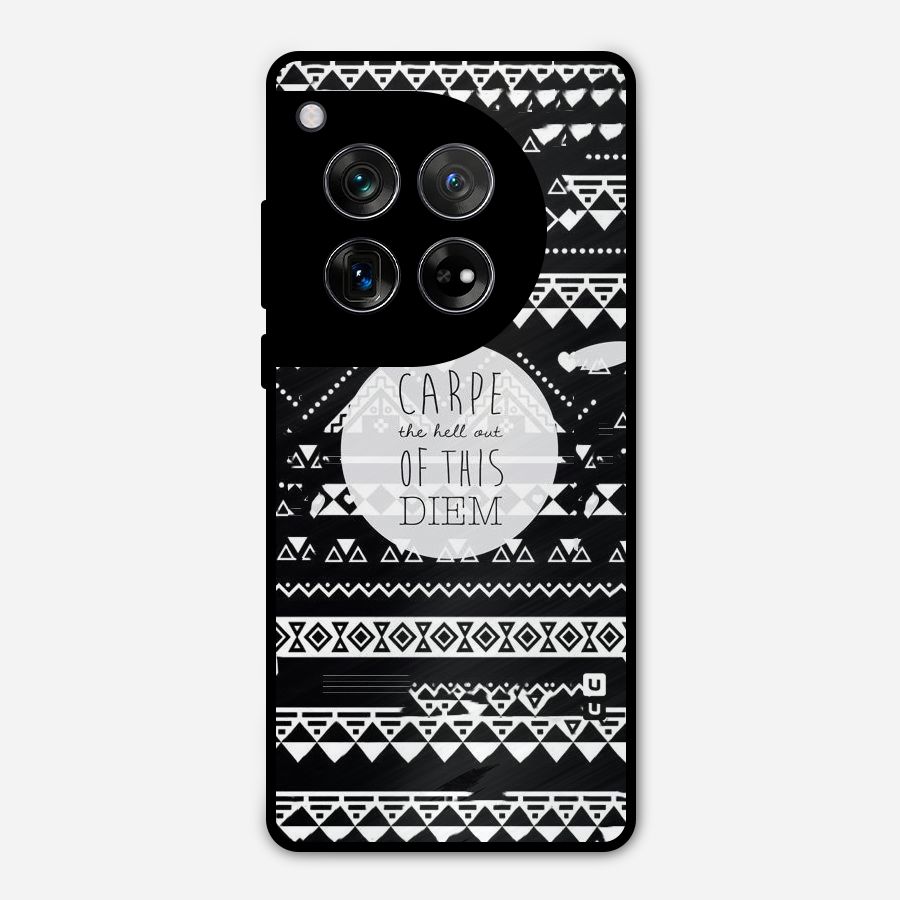 Hell Diem Metal Back Case for OnePlus 12
