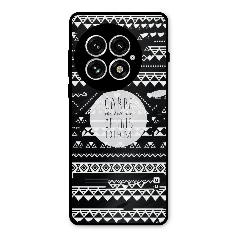 Hell Diem Metal Back Case for OnePlus 13