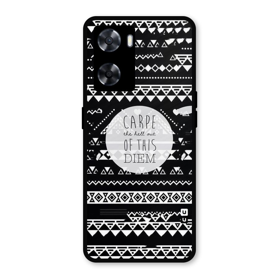Hell Diem Metal Back Case for Oppo A57 2022