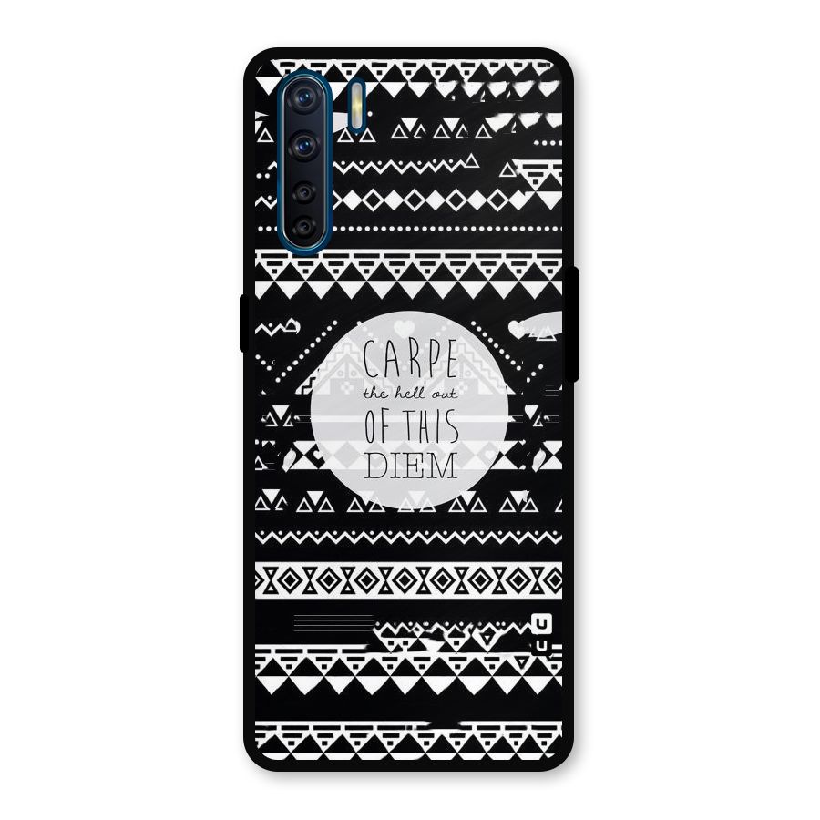 Hell Diem Metal Back Case for Oppo F15