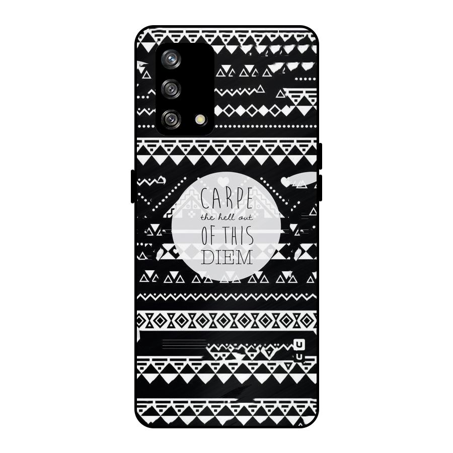 Hell Diem Metal Back Case for Oppo F19