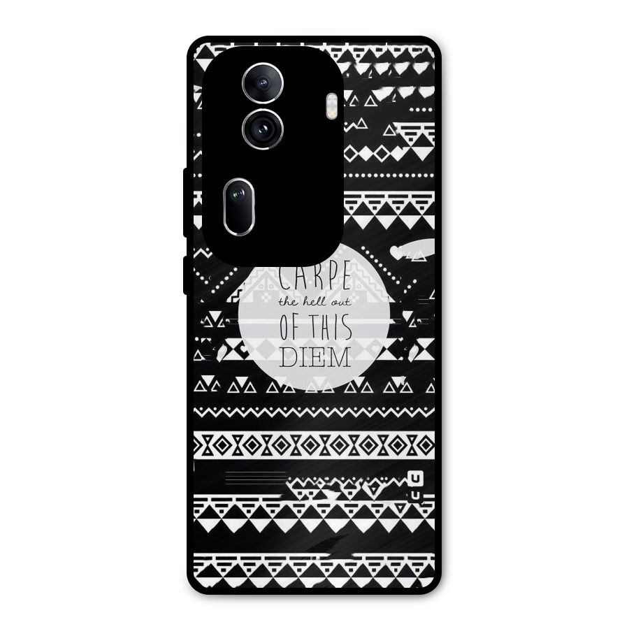 Hell Diem Metal Back Case for Oppo Reno11 Pro 5G