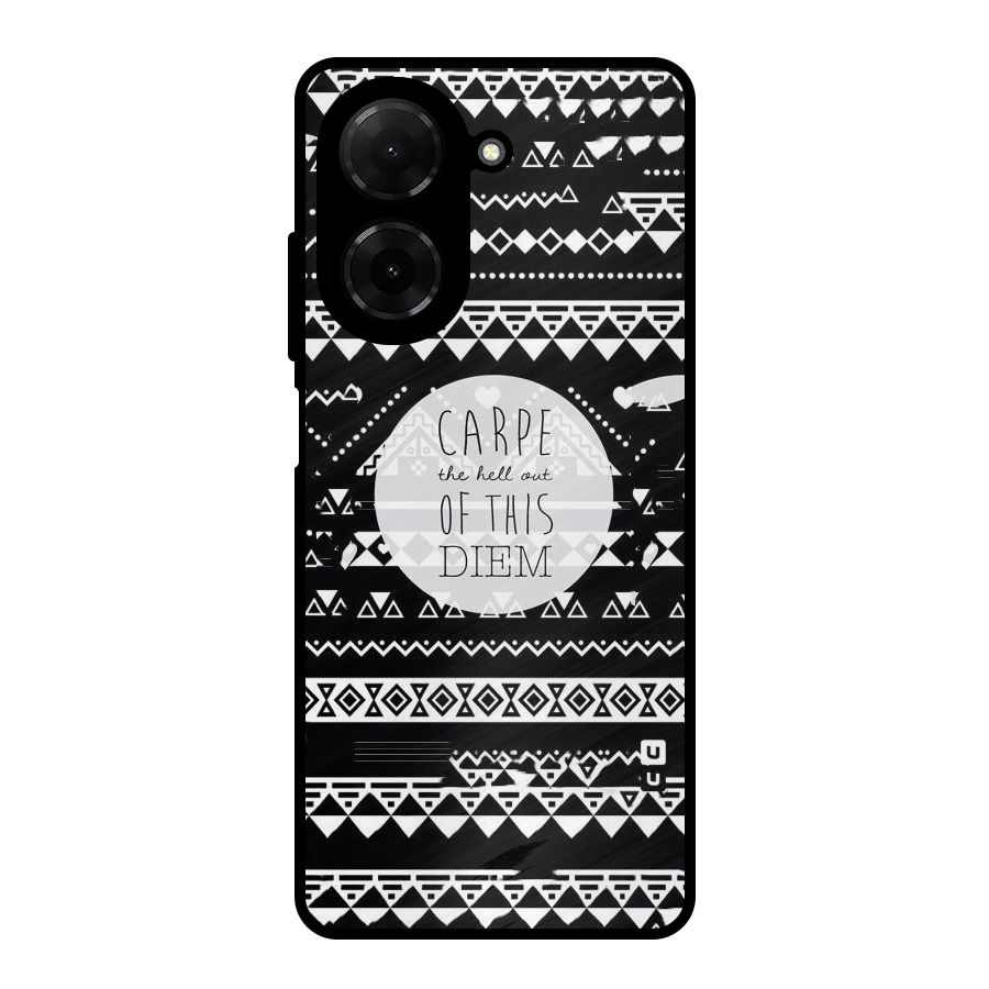 Hell Diem Metal Back Case for Poco C71