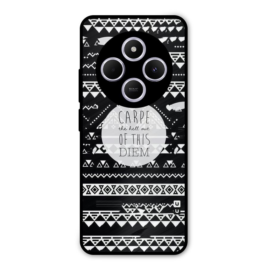 Hell Diem Metal Back Case for Poco M7