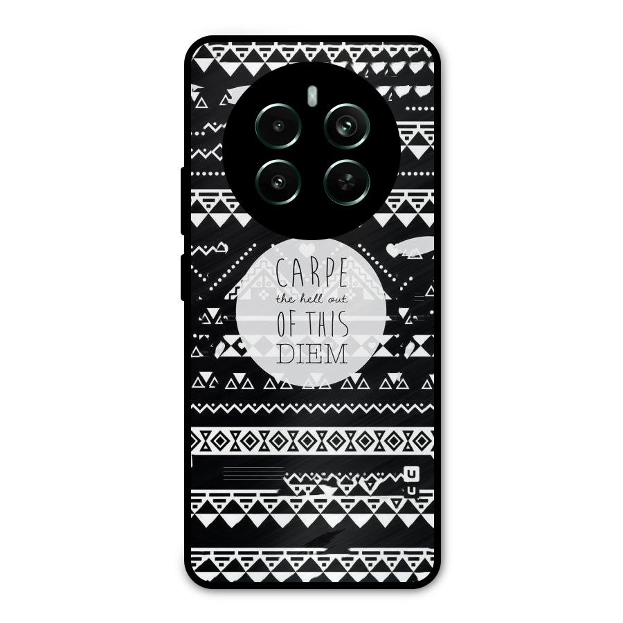 Hell Diem Metal Back Case for Realme 12 Pro Plus