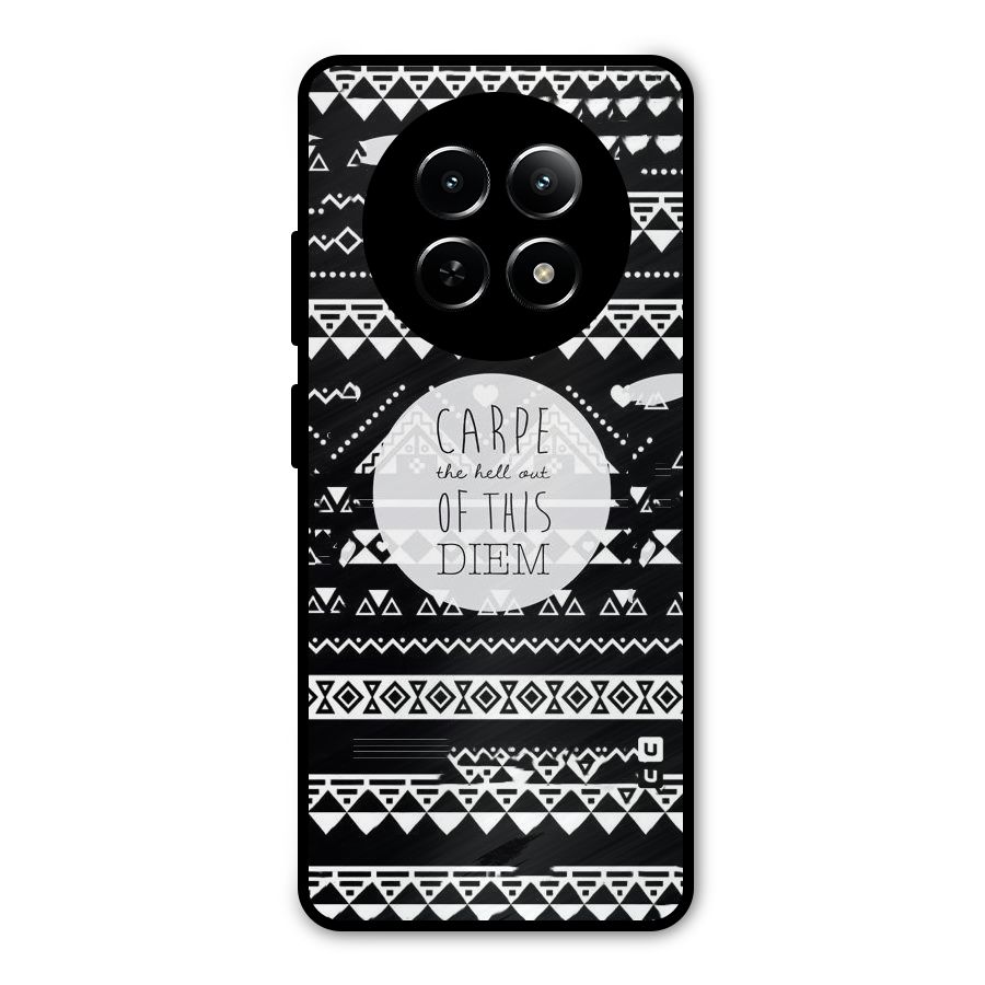 Hell Diem Metal Back Case for Realme 13