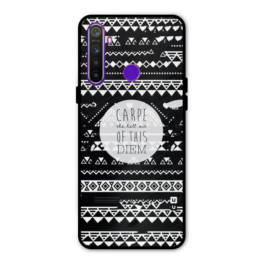 Hell Diem Metal Back Case for Realme 5