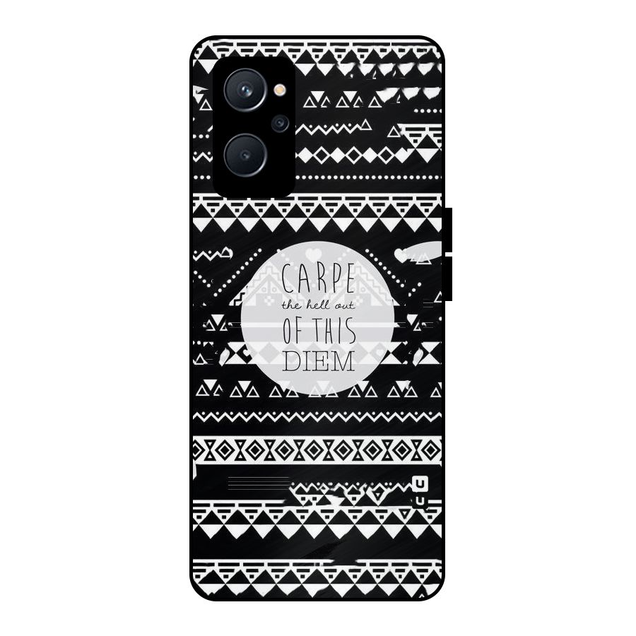 Hell Diem Metal Back Case for Realme 9i 5G