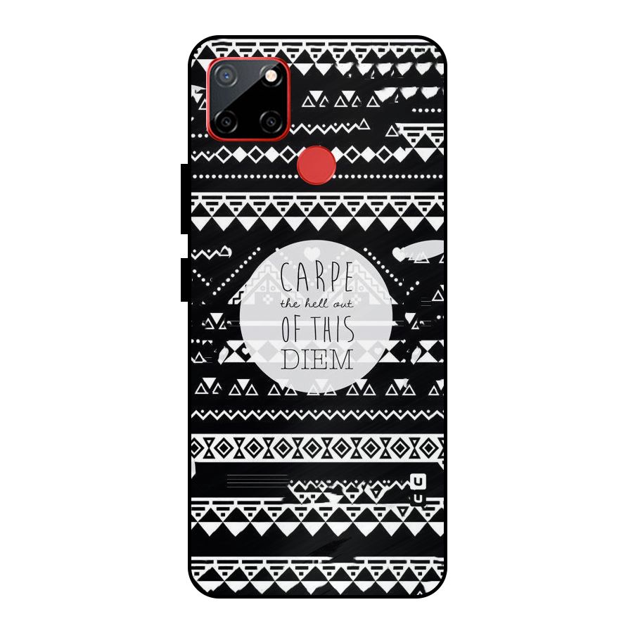 Hell Diem Metal Back Case for Realme C12