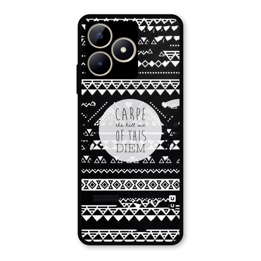 Hell Diem Metal Back Case for Realme C53