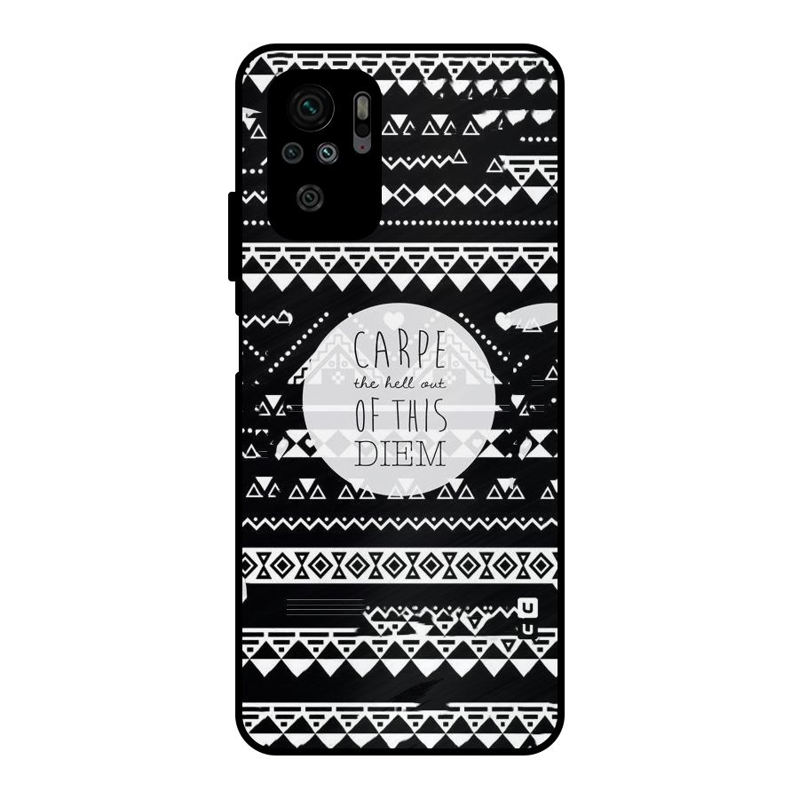 Hell Diem Metal Back Case for Redmi Note 10S