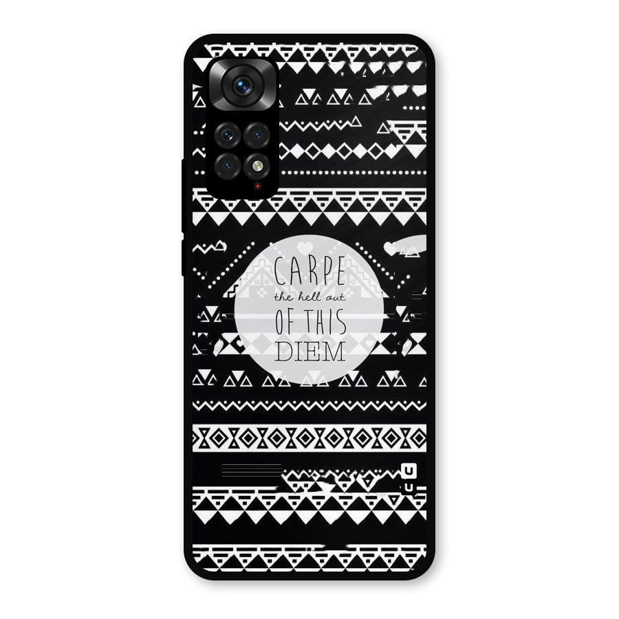 Hell Diem Metal Back Case for Redmi Note 11