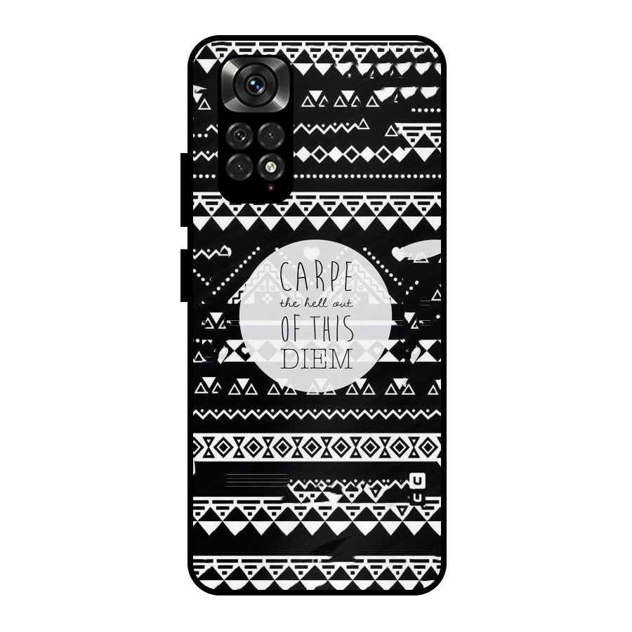 Hell Diem Metal Back Case for Redmi Note 11 Pro