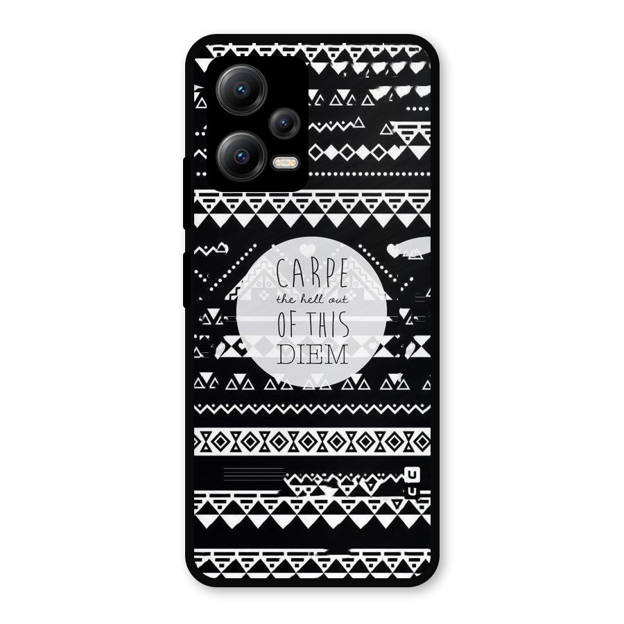 Hell Diem Metal Back Case for Redmi Note 12 5G