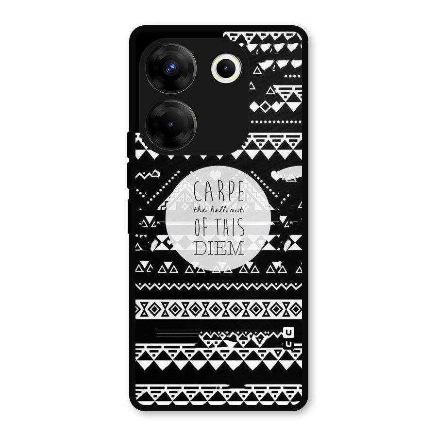 Hell Diem Metal Back Case for Tecno Camon 20 Pro