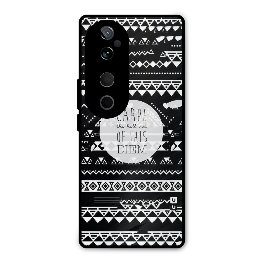 Hell Diem Metal Back Case for Vivo T3 Ultra
