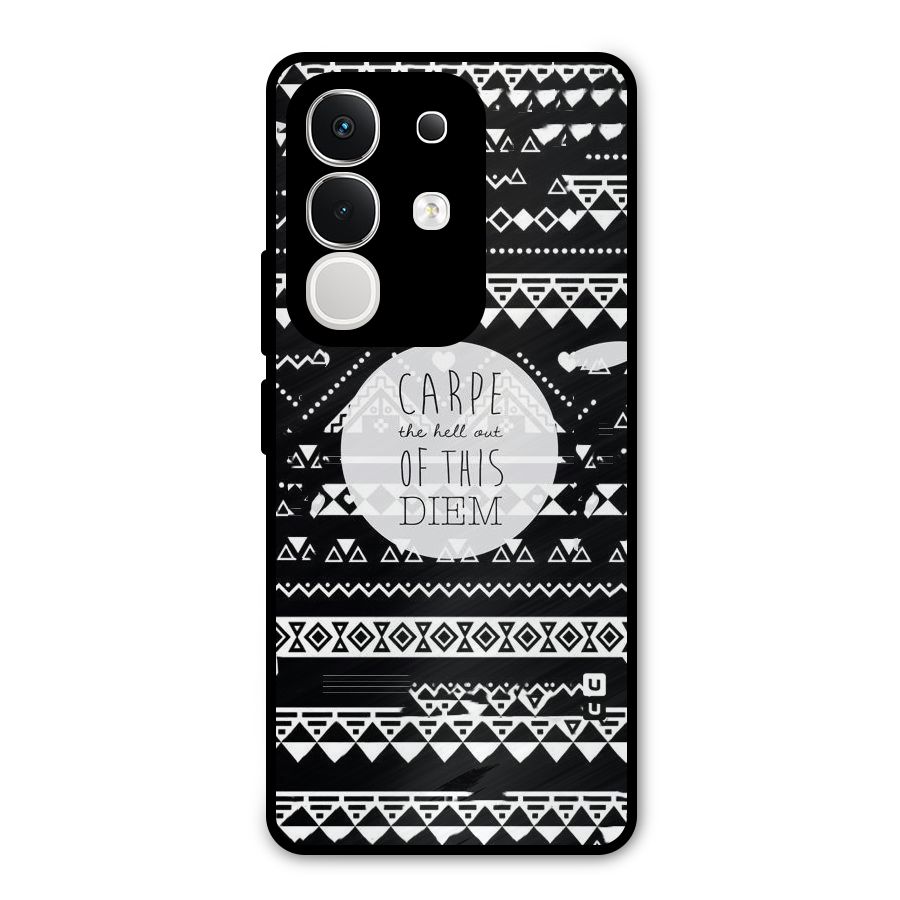 Hell Diem Metal Back Case for Vivo T4x